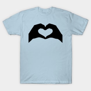 We Heart Black T-Shirt